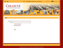 Tablet Screenshot of de.collecta.si